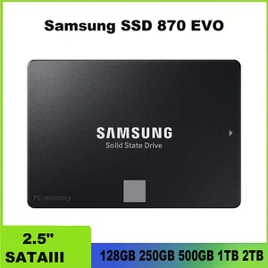SAMSUNG SSD 870 EVO 128GB 250GB 500GB 1TB 2TB 2.5" SATAIII Solid State Drive Lot - Bild 1 von 19
