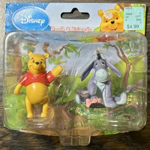 Disney Pooh & Friends Figurines Pooh & Eeyore Sealed Blister Pack 0911D - Picture 1 of 3