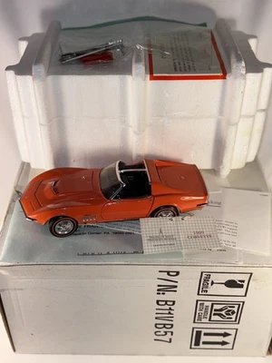 Chevrolet Corvette 1969 Franklin naranja #B11VB57 caja original como está solo piezas Foto 1 de 4