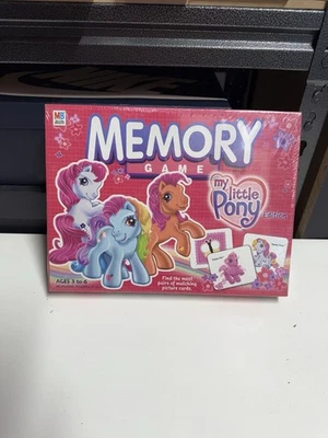 MEMORY KIDS GAME MY LITTLE PONY EDITION 2003 MILTON BRADLEY BRAND NEW SEALED - Image 1 of 3