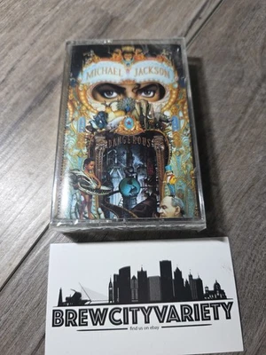 Michael Jackson Dangerous Cassette (Nov-1991, Epic) Sealed, Unopened - Image 1 of 4
