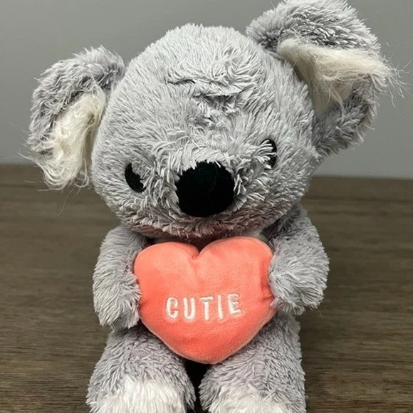 Peluche Hallmark Koala Bear Cutie Rosa Caramelo Corazón San Valentín 7.5 Foto 1 de 4