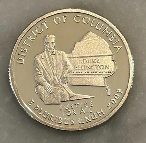 2009-S District of Columbia Quarter Clad Proof - Picture 1 of 5