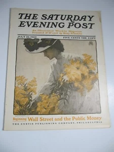Saturday Evening Post Magazine- July 22, 1905- Henrietta Adams Illustrated - Imagen 1 de 3