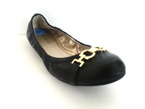  Neu Tahari Vera flache Leder-Ballerinas Größe 6,5 M - Bild 1 von 7