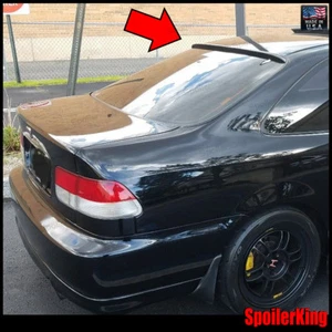 SPK 244R Fits: Honda Civic 1996-2000 2dr Polyurethane Rear Roof Window Spoiler - Picture 1 of 8
