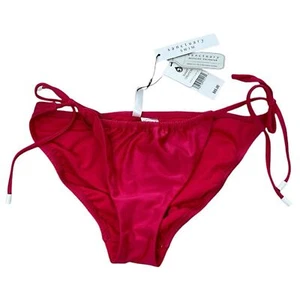 Sanctuary Swim Bikini String Bottom Size Smalll NWT $65 Pink - Picture 1 of 8