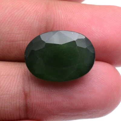 14.20 Cts Natural Serpentine Oval Cut 17mm*13mm Untreated Huge Loose Gemstone - Image 1 of 4