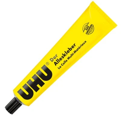 (51,60€/kg) UHU Alleskleber Tube 125 g 45050 Universal Klebstoff Allzweck Büro