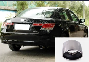 Car Rear Exhaust Tip Muffler Tailpipe For 2008-2012 HONDA Accord steel 1PCS SS - Picture 1 of 4