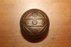 Antique FC Linde Cast Naturally Aged Bronze Knob H-21910 C:1885 Y-69 - Bild 1 von 6