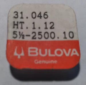 NOS  Bulova 2500.10 Hour Wheel Watch Part 31.046 New Old Stock B18#77 - Picture 1 of 2