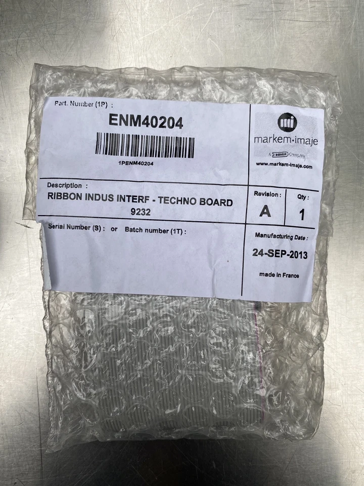 MARKEM IMAJE ENM40204 RIBBON INDUS INTERF - TECHNO BOARD - 9232 REVISION A