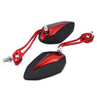 ❄ Pair 8mm 10mm Motorbike Scooter Motorcycle Rearview Mirror Rear View Side