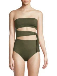 Proenza Schouler One-Piece Cut-Out Bandeau Swimsuit XS; S; M; L $275.00 - Picture 1 of 4