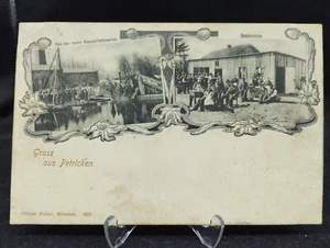 AK Petricken Patryki Ostpreußen Allenstein Wasserhebewerk Baukantine 1900 !RR - Bild 1 von 2