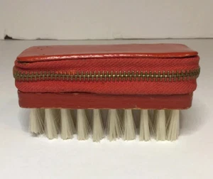 Beauty Mate Travel Sewing Manicure Kit Zip Around Case Red Austria Vtg - Picture 1 of 24