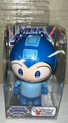 Mega Man Stage 1 Megaman Capcom Limited Edition Bobble Budds Bobblehead Figure - Image 1 of 4