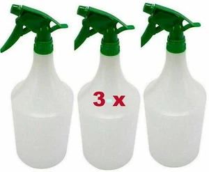 1 LITER LEER AUSLÖSER WASSERSPRÜHER KUNSTSTOFFFLASCHE PFLANZEN BLUMEN PUMPSPRÜHER NEU - Bild 1 von 9