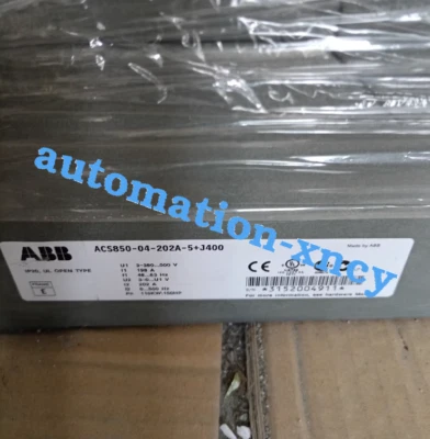 Used ABB frequency converter ACS-850-04-202A-5+J400 Fast shipping#DHL or FedEx - Image 1 of 4