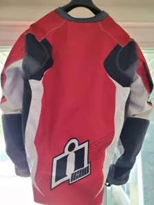 ICON Overlord Textile Riding Jacket With D30 Impact Protectors - Picture 1 of 4