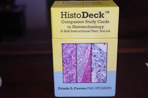 HISTODECK Companion Study Cards to Histotechnology - Frieda Carson- 3rd Edition - Picture 1 of 8