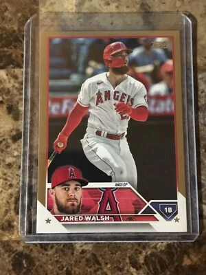 2023 Topps Series 2 Baseball Jared Walsh Gold Parallel #/2023 - Image 1 of 3