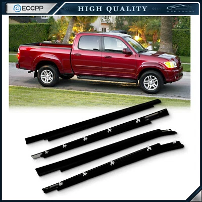 For 2000-2006 Toyota Tundra Outer Front & Rear Door Window Seal Belt Molding — 第 1/4 张图片