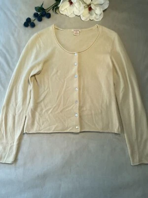 Suéter cárdigan de cachemir Sundance para mujer PM minimalista Heritage Cottagecore Y2K Foto 1 de 4