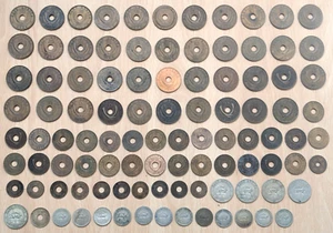 Bulk lot of old British East Africa coins - copper &nickel coin collection - Picture 1 of 15