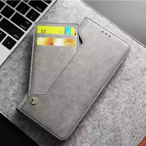 Para Apple iPhone 16e, Original CMAI2 Cuero Billetera Ranura para Tarjeta Abatible Estuche Cubierta - Imagen 1 de 7