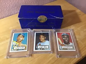 1952 TOPPS REPRINT SET 1-407 CARDS MINT IN ORIGINAL BOX-MICKEY MANTLE RC REPRINT - Picture 1 of 13