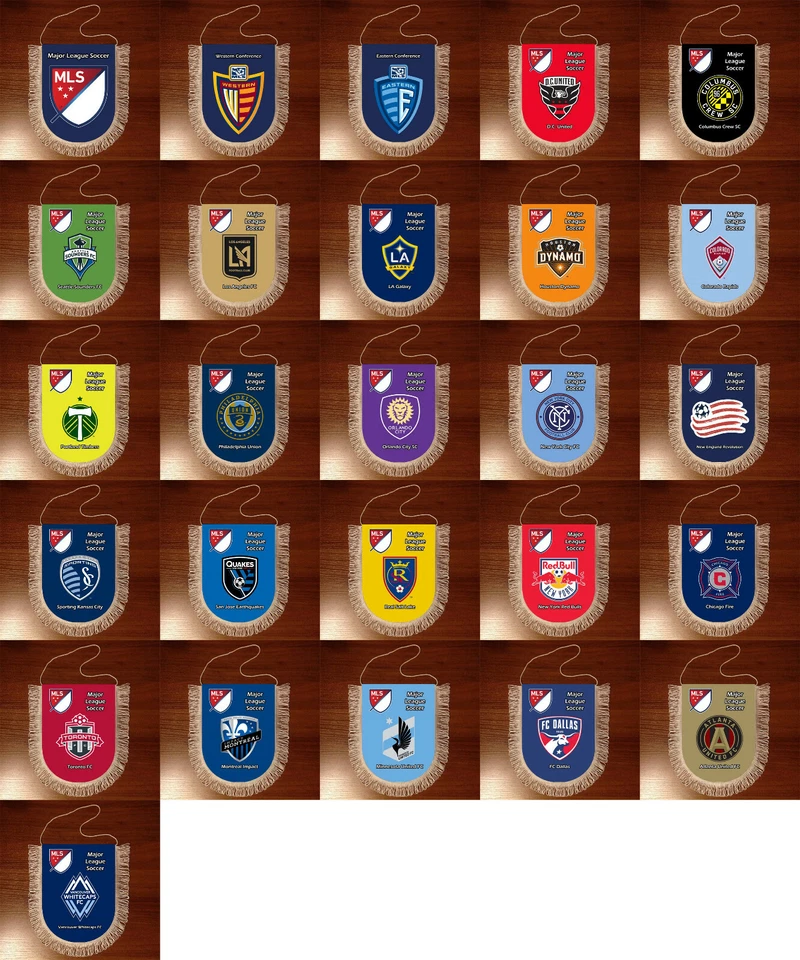 Pennants Major League Soccer logo football MLS team club - Image 1 of 1