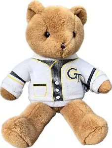 Roxbury Mills Georgia Tech GT Bear Plush Letterman Sweater - Picture 1 of 6