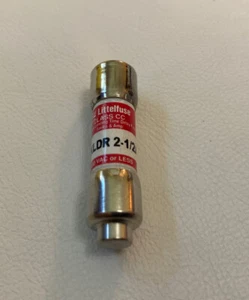 NEW Littlefuse KLDR 2-1/2A Fuse 600VAC (G4) - Picture 1 of 2