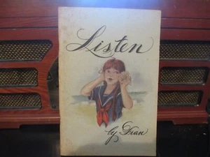Listen Book of Prose, Poetry and Art Fran Parker 1983 - Imagen 1 de 2
