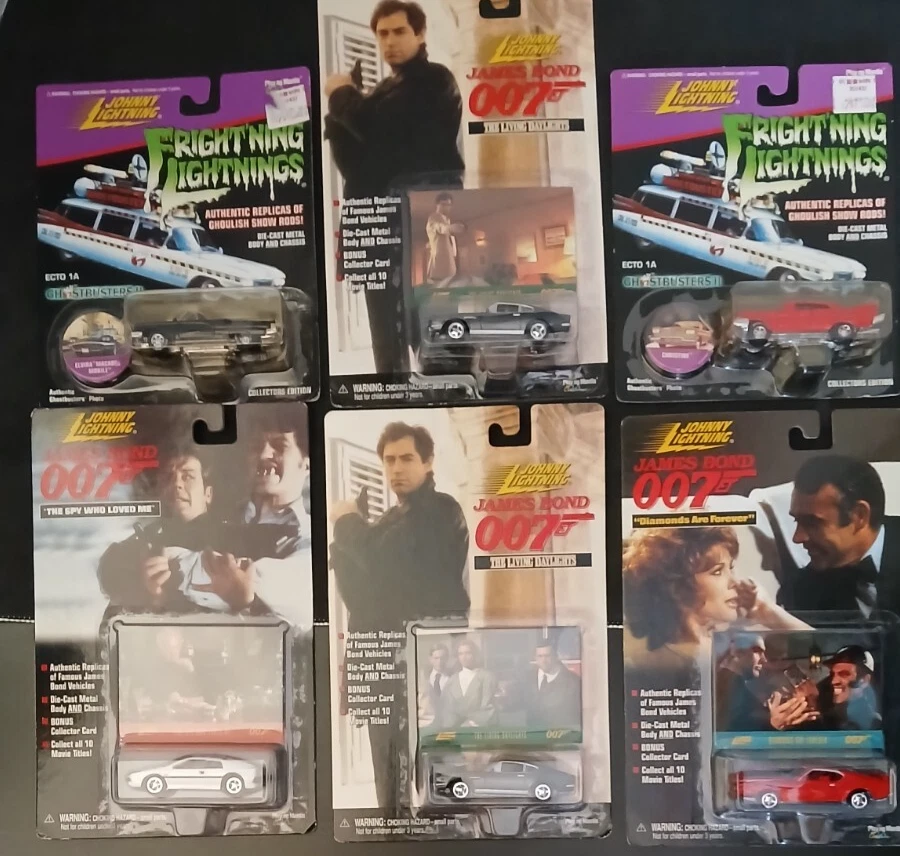 Johnny Lightning James Bond 007, Fright'ning Lighnings. Литые модели автомобилей. вы выбираете. - Изображение 1 из 1