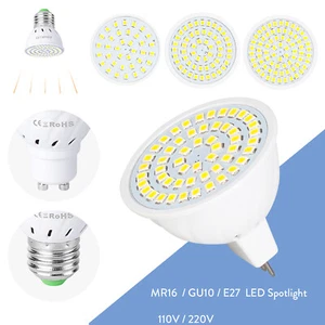 GU10 MR16 E27 LED Spotlight Bulb 2835 SMD 110V 220V Replace 35W Halogen Lamp RML - Picture 1 of 15