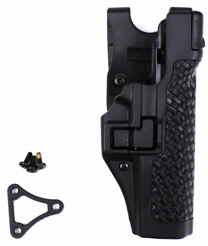 BLACKHAWK! Blackhawk 44H113BW-R Serpa Lv3 Duty Holster Glock 20 21 21SF 20SF 37 38 WEAVE RH