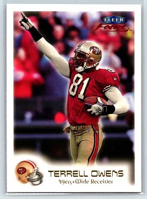 Terrell Owens 1999 Fleer Focus   #69 San Francisco 49ers - Image 1 of 2