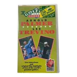 Arnold Palmer Lee Trevino Golfing Legends VHS Video Collection Vintage Golf - Bild 1 von 3