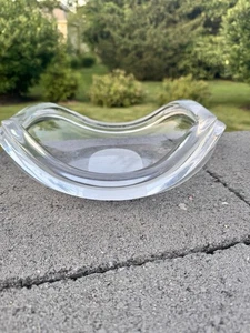 Ritts Astrolite Lucite Acrylic Clear Bowl Mid Century Modern Vintage 11.5” - Picture 1 of 11