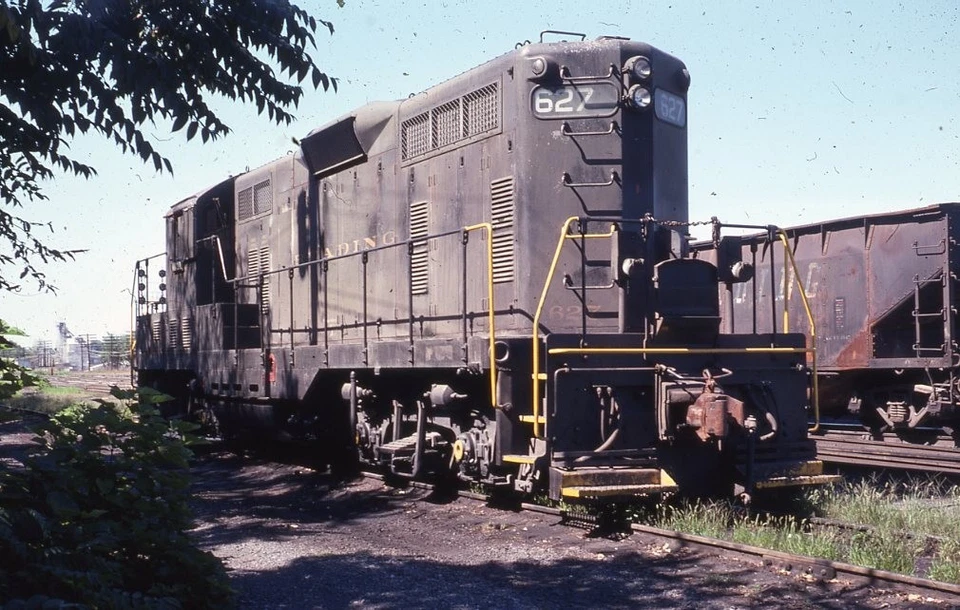 RDG Lectura Ferrocarril GP-7 627 Original Kk Slide Foto 1 de 1