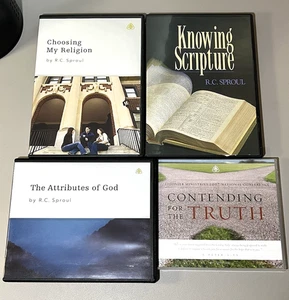 Lot of 4 DVD + CD Sets R.C. Sproul Knowing Scripture, Choosing My Religion, More - Bild 1 von 12