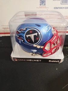 Ryan Tannehill signierter Minihelm Tennessee Titans Flash Football NFL - Bild 1 von 8