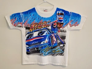 Jeff Gordon All Over Print Nascar T-shirt 1999 Chase Pepsi Monte Carlo Sz Large - Picture 1 of 24