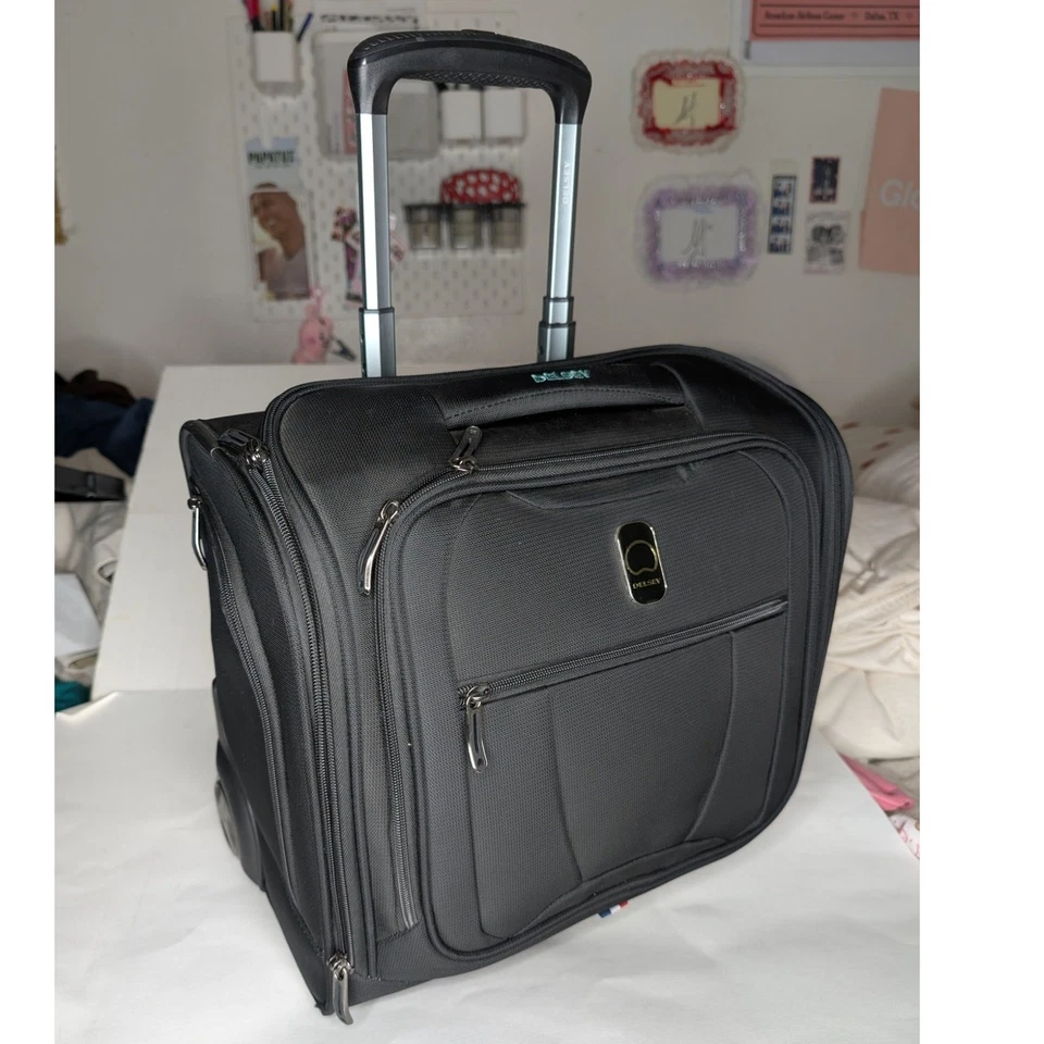 Delsey Paris Helium DLX 2 Wheel Under Seater Luggage  - Image 1 of 4