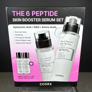 COSRX The 6 Peptide Skin Booster Serum 2x 150ml/5.07oz.+2x 30ml/1.0oz Sealed - Picture 1 of 8