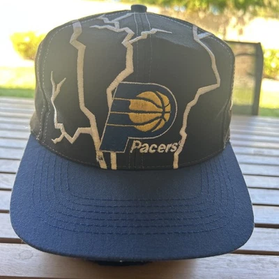 De colección Años 90 Pacers Drew Pearson Shockwave Lightning NBA Snapback Gorra Gorra Rara Juvenil Foto 1 de 4