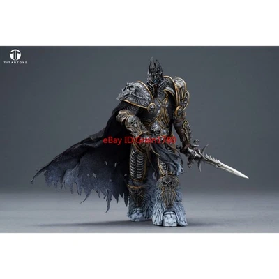 TITAN Toys T001 Lich King Arthas 1/12 Frost Knight Soldier Model Action Figures - Image 1 of 4